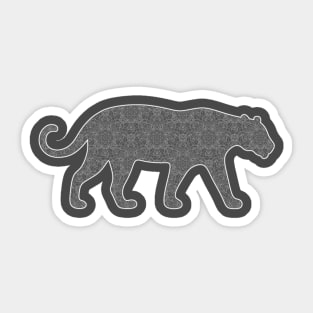 Mandala Jaguar Sticker